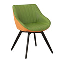 Round Dining Table Set With Tulip Design And 2 Chairs