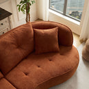 Modular Sofa, Durable Fabric, Solid Wood Frame, High Density Sponge Padding, Seating For 4