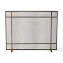 Elegant Iron Fire Screen For Fireplace Protection