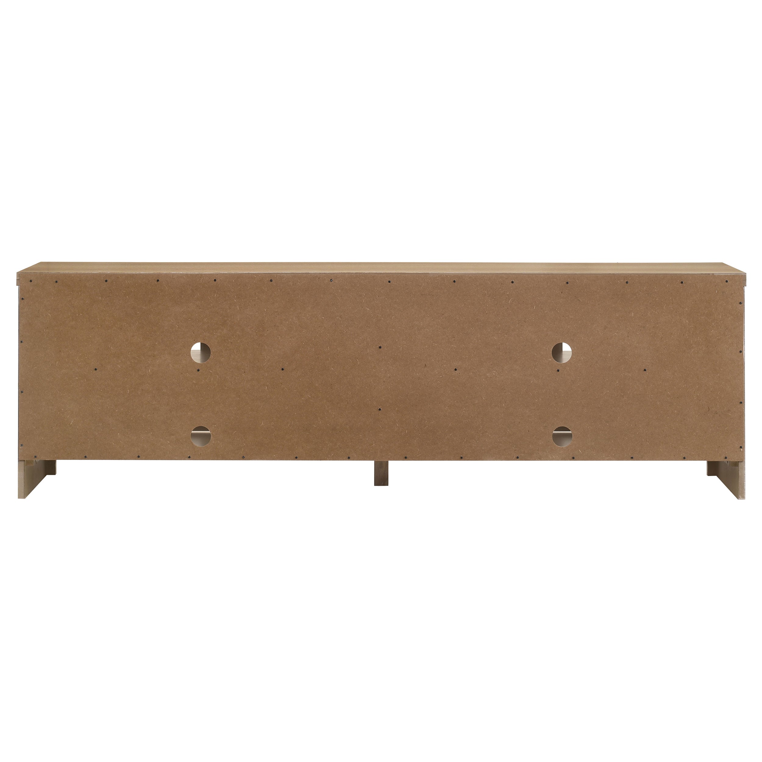 Brenham 79-inch 4-door TV Stand Media Console Washed Oak — view 7