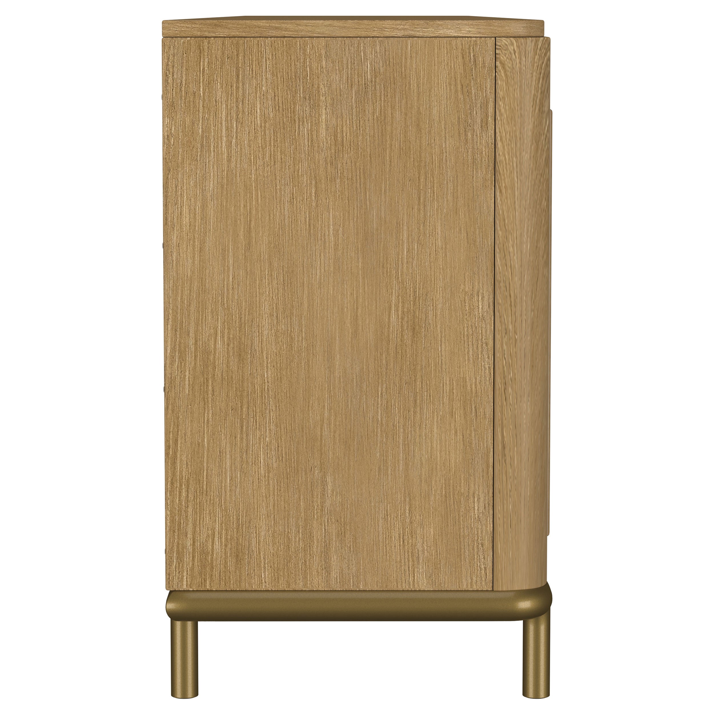 Arini Rattan Cane 2-door TV Stand Media Console Sand Wash — view 10