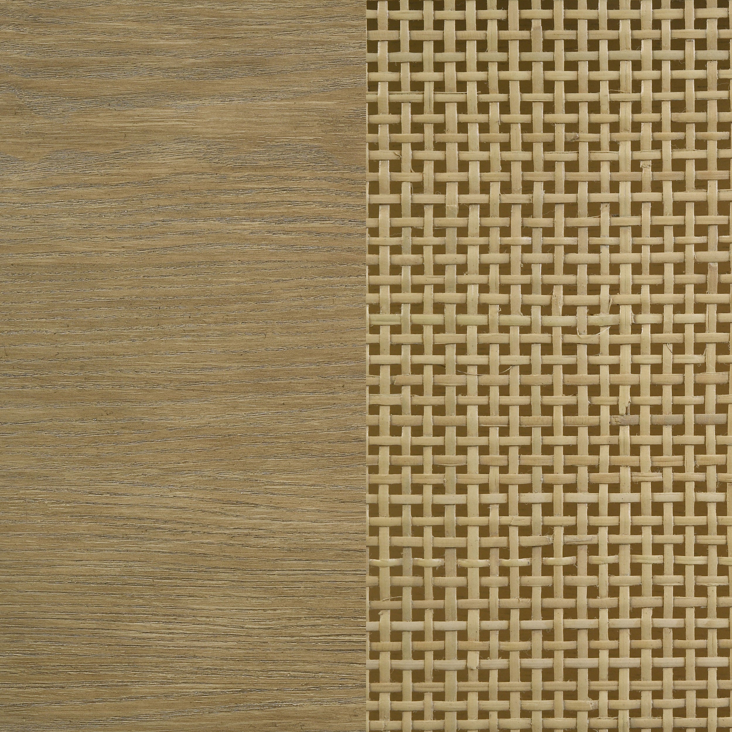 Arini Rattan Cane 2-door TV Stand Media Console Sand Wash — view 14