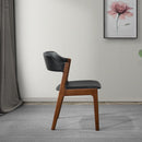 Enzo - Dining Chair (Set of 2) - Black / Brown
