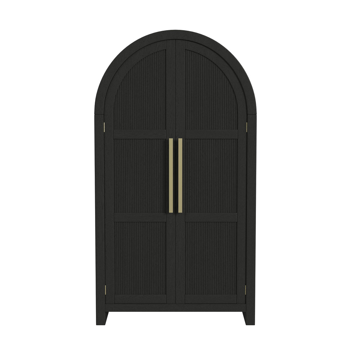 Ridgemont Large Cabinet in Black by Elements International, view 11