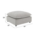 Marisa - Modular Ottoman - Beige Boucle