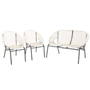Nusa - Outdoor Patio 3 Piece Chat Set