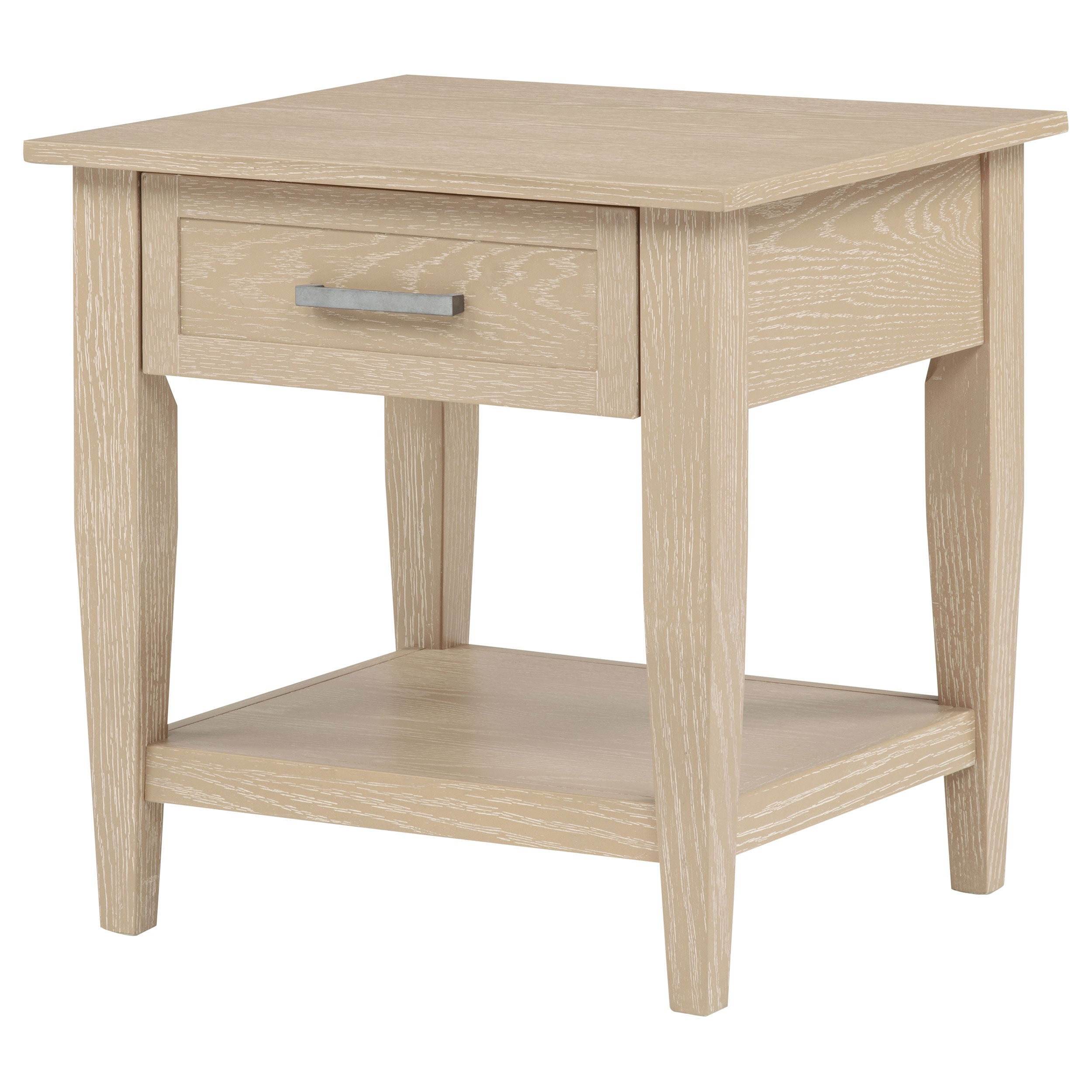 Lindenton 1-drawer Wood Occasional Side End Table Blonde — view 6