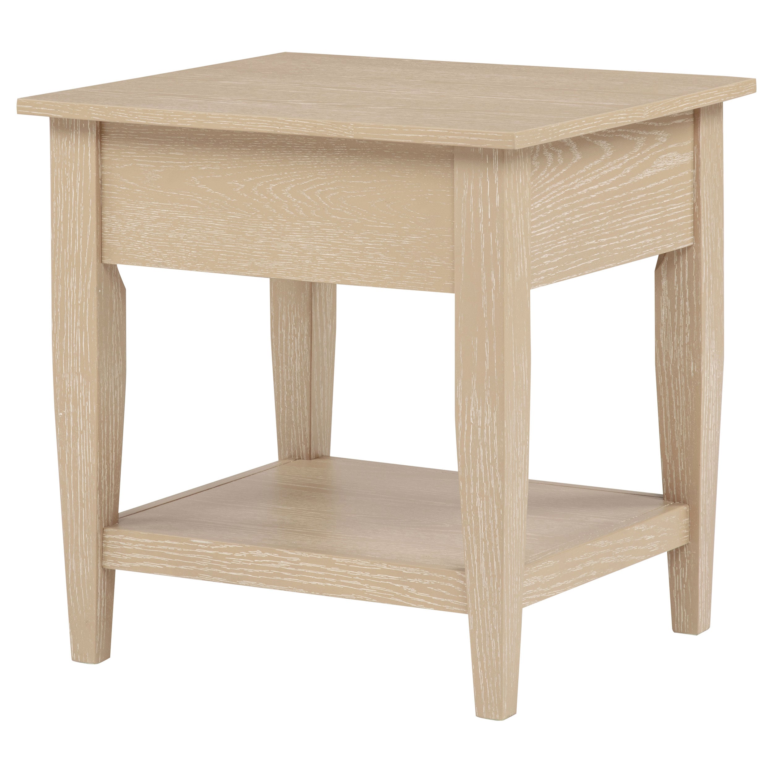 Lindenton 1-drawer Wood Occasional Side End Table Blonde — view 10