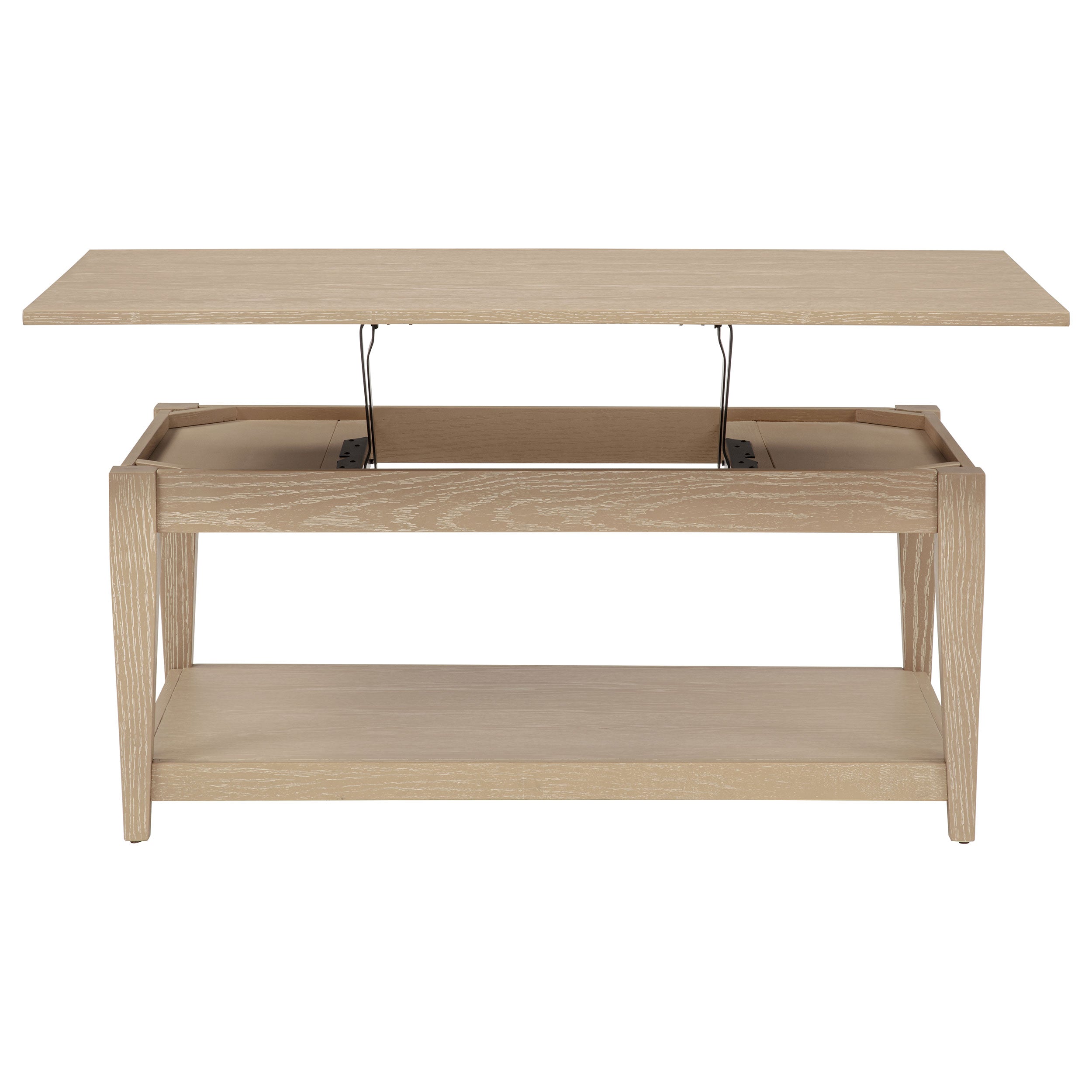 Lindenton Lift-Top Occasional Cocktail Coffee Table Blonde — view 8
