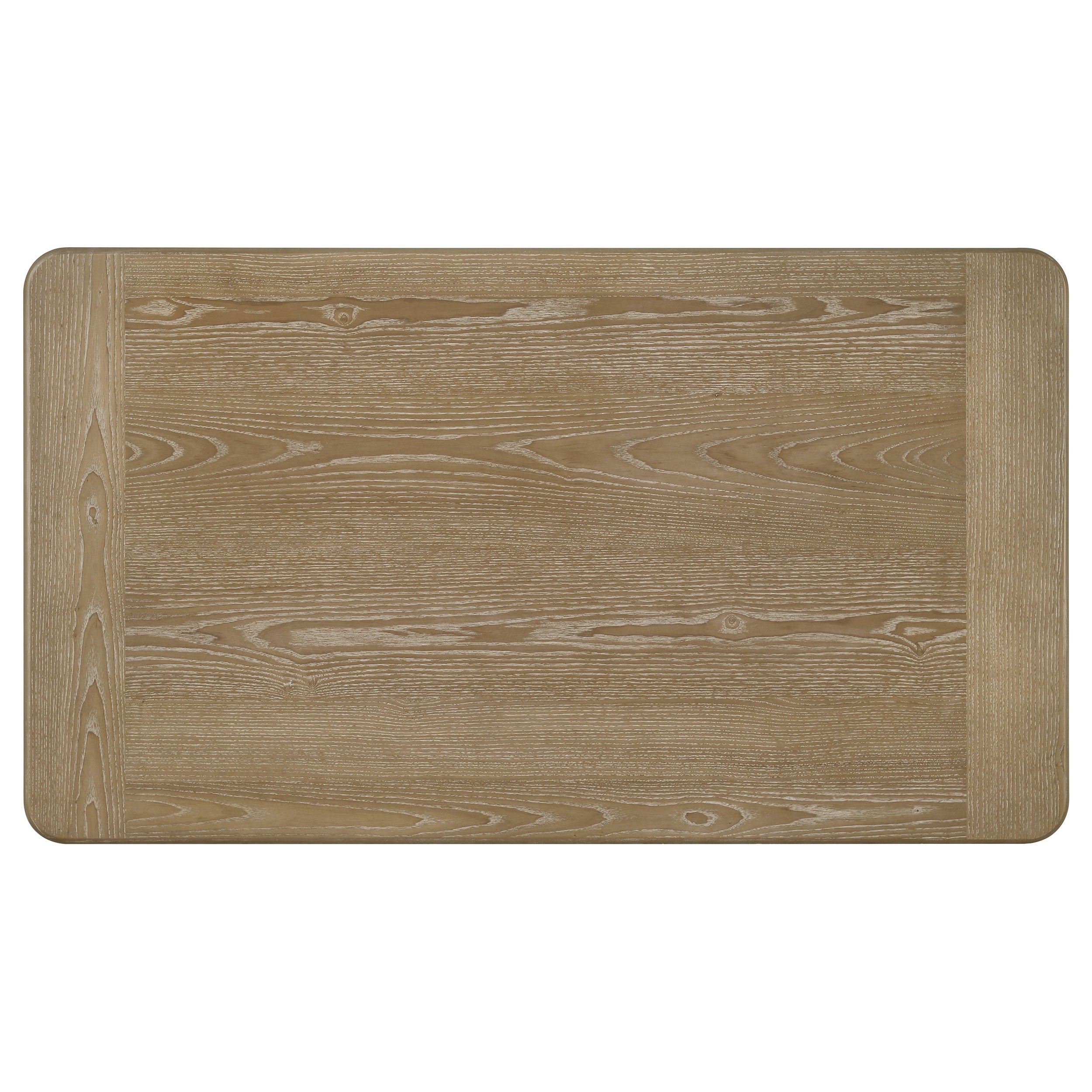 Adina 3-piece Wood Coffee Table Set Distressed Light Brown — view 10