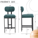 Modern Counter Height Stools (Set of 2)