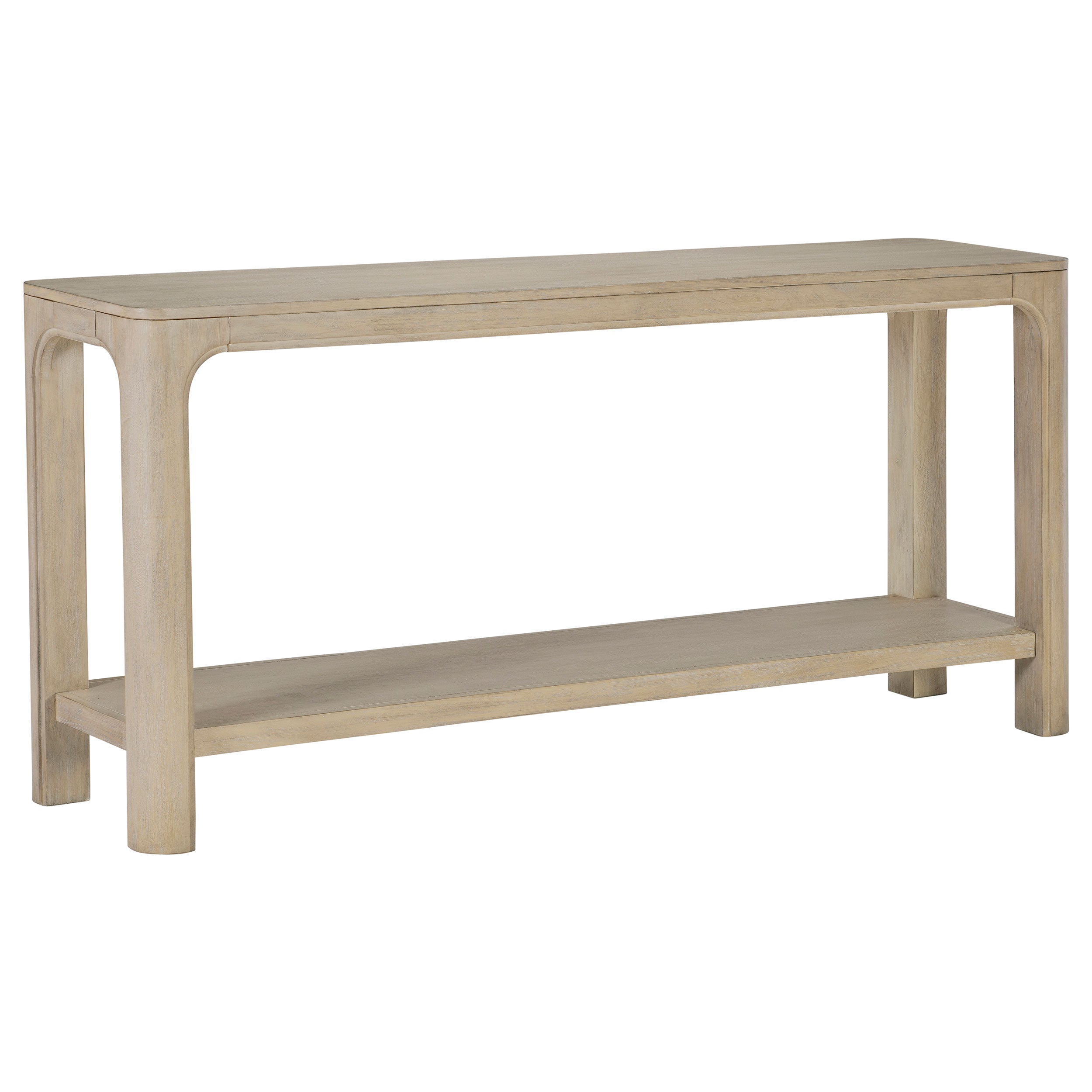 Solano 64-inch Entryway Console Sofa Table Weathered Mango — view 1