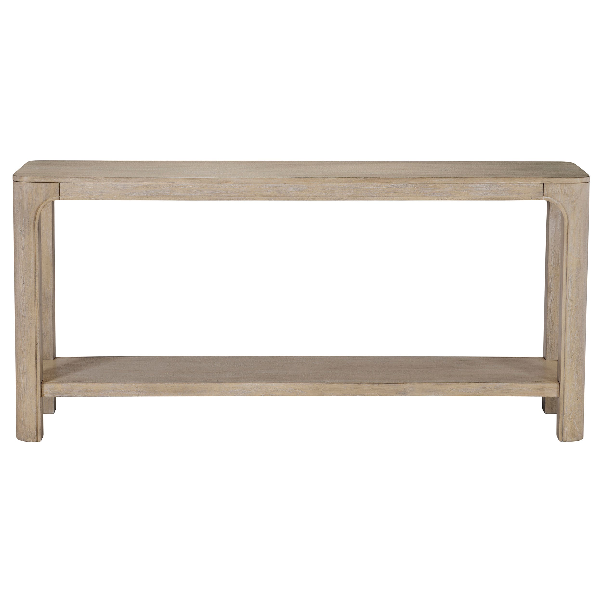 Solano 64-inch Entryway Console Sofa Table Weathered Mango — view 4