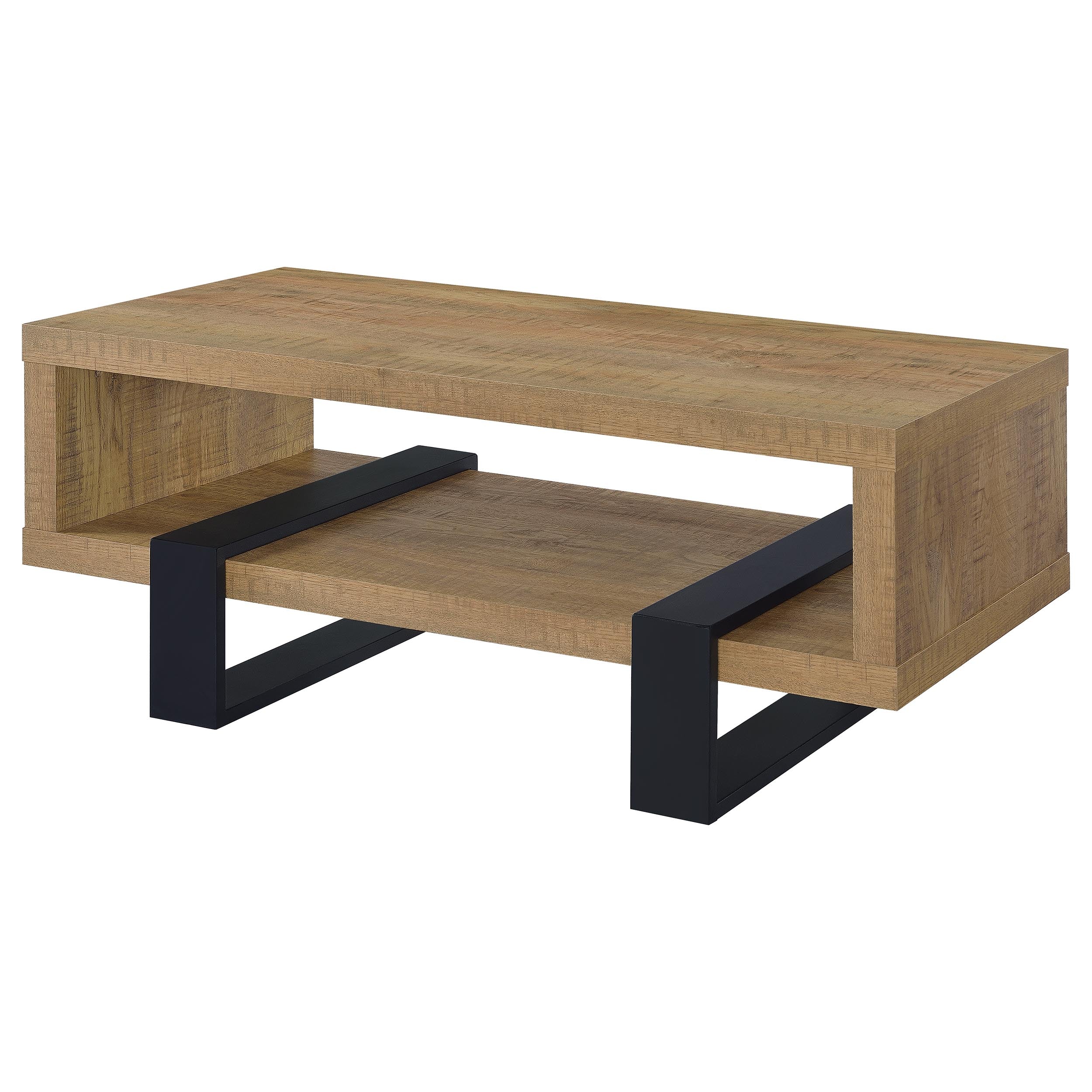 Dinard Engineered Wood Cocktail Coffee Table Mango — view 4