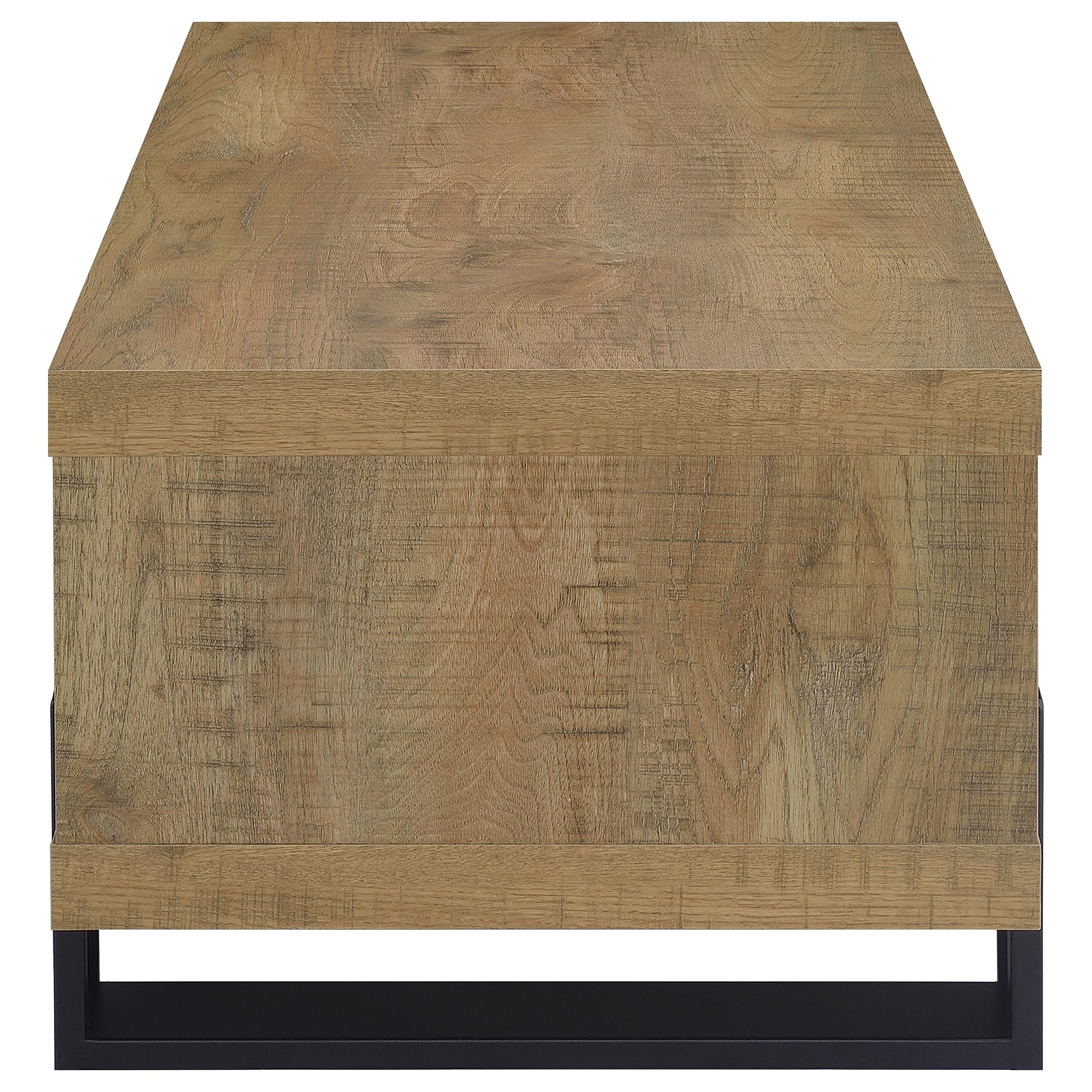 Dinard Engineered Wood Cocktail Coffee Table Mango — view 5