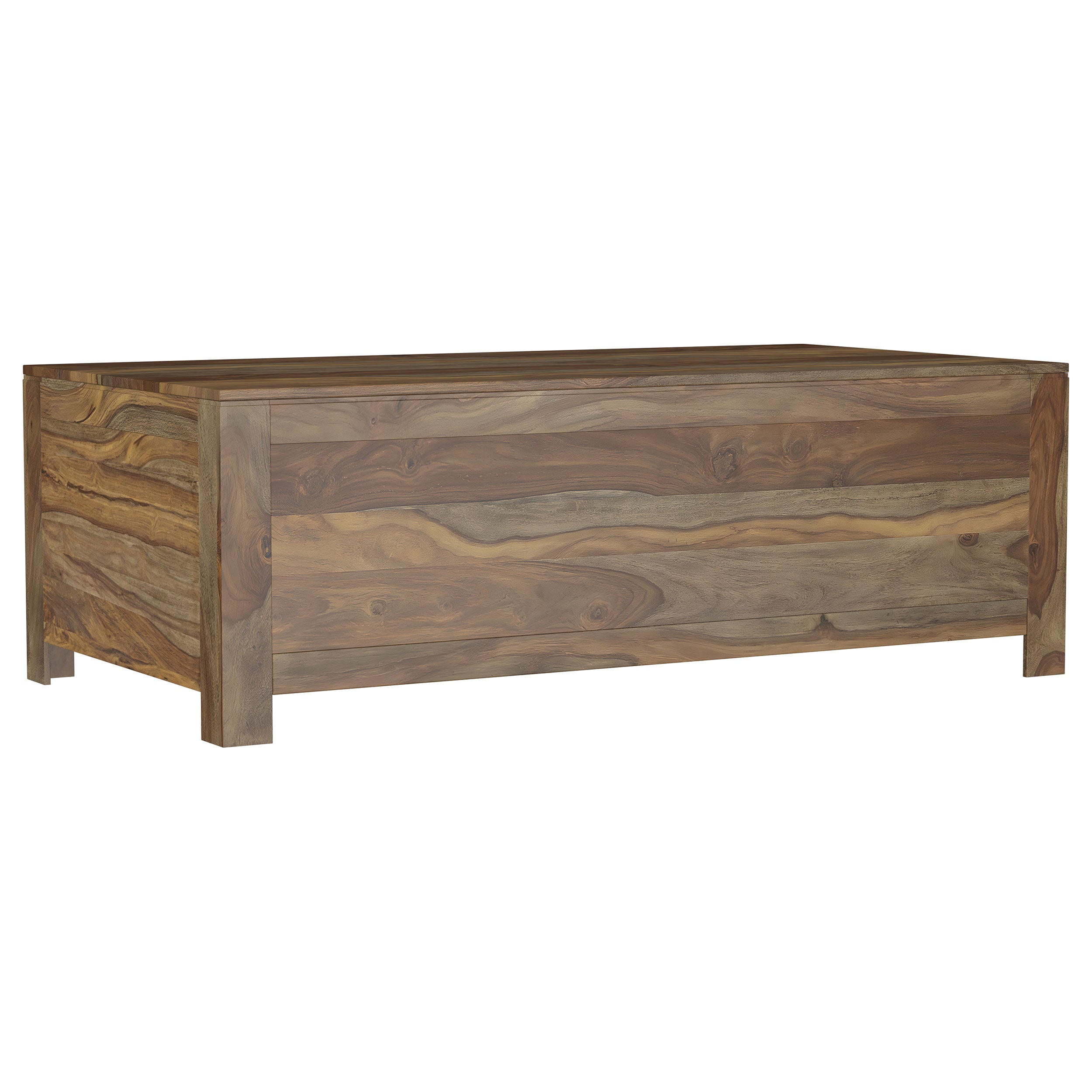 Esther 6-drawer Solid Wood Coffee Table Natural Sheesham — view 6