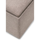 Avalon - Square Coffee Table, Storage Ottoman