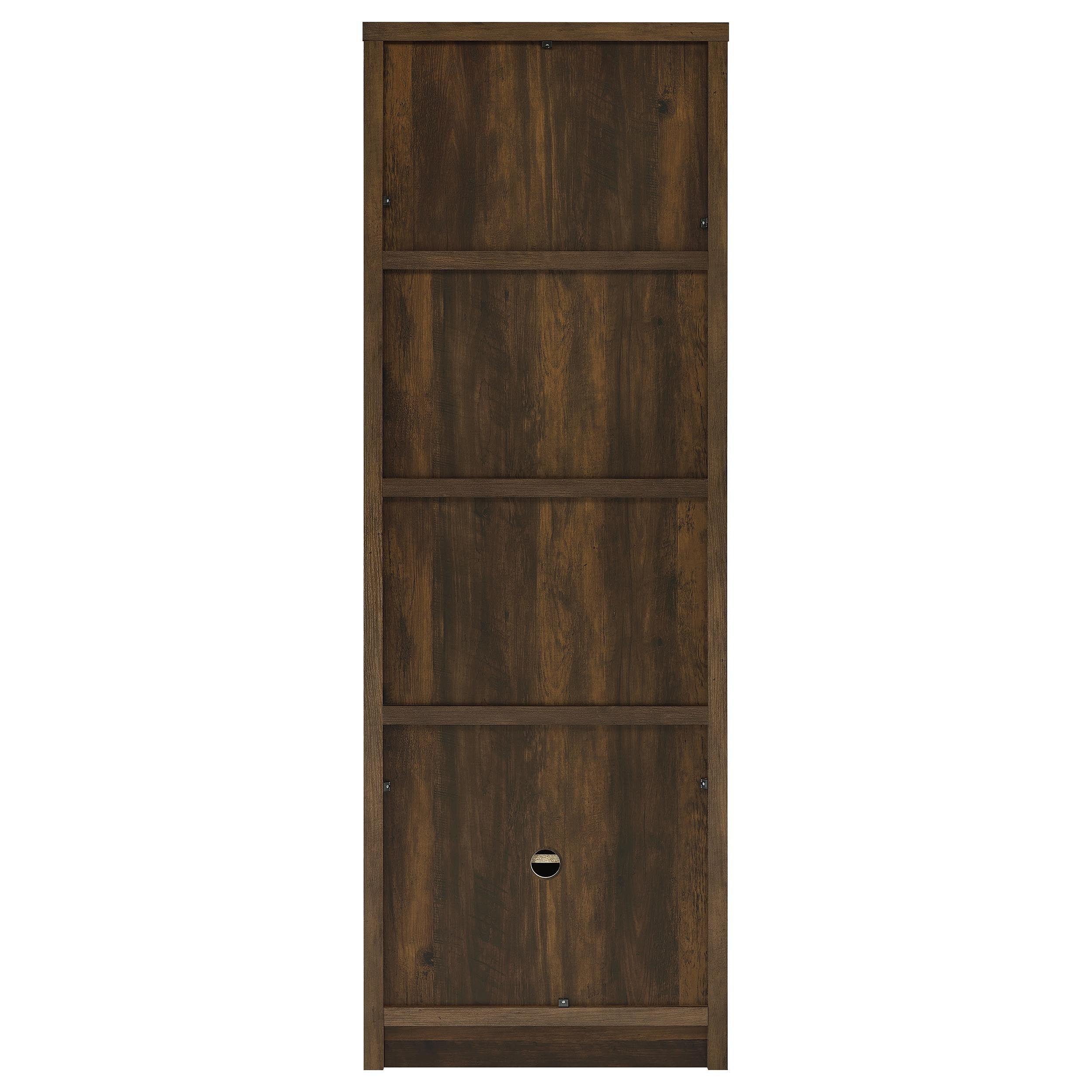 Laughlin 3-piece Entertainment Center TV Stand Dark Pine — view 16