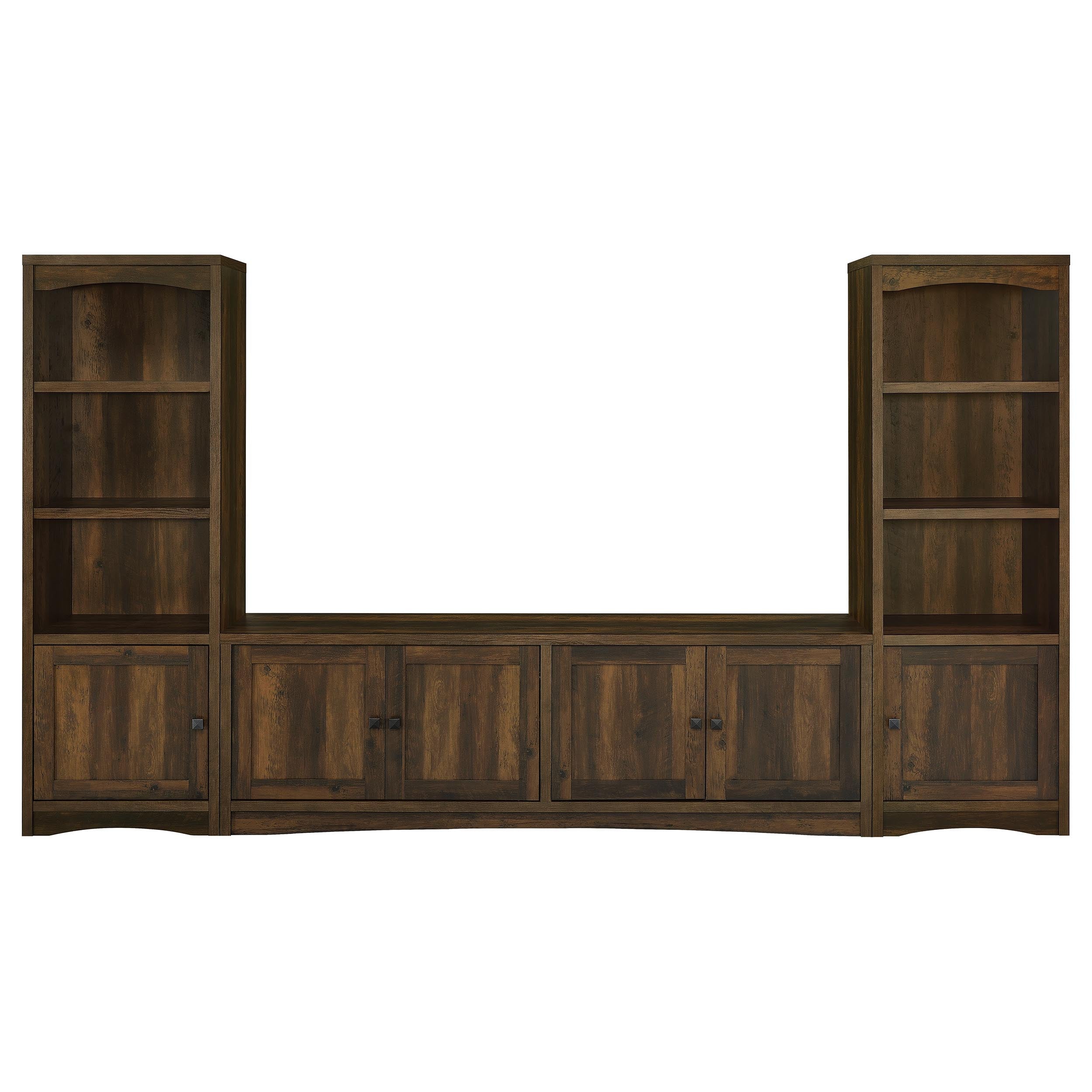 Laughlin 4-door Engineered Wood 78-inch TV Stand Dark Pine — view 13