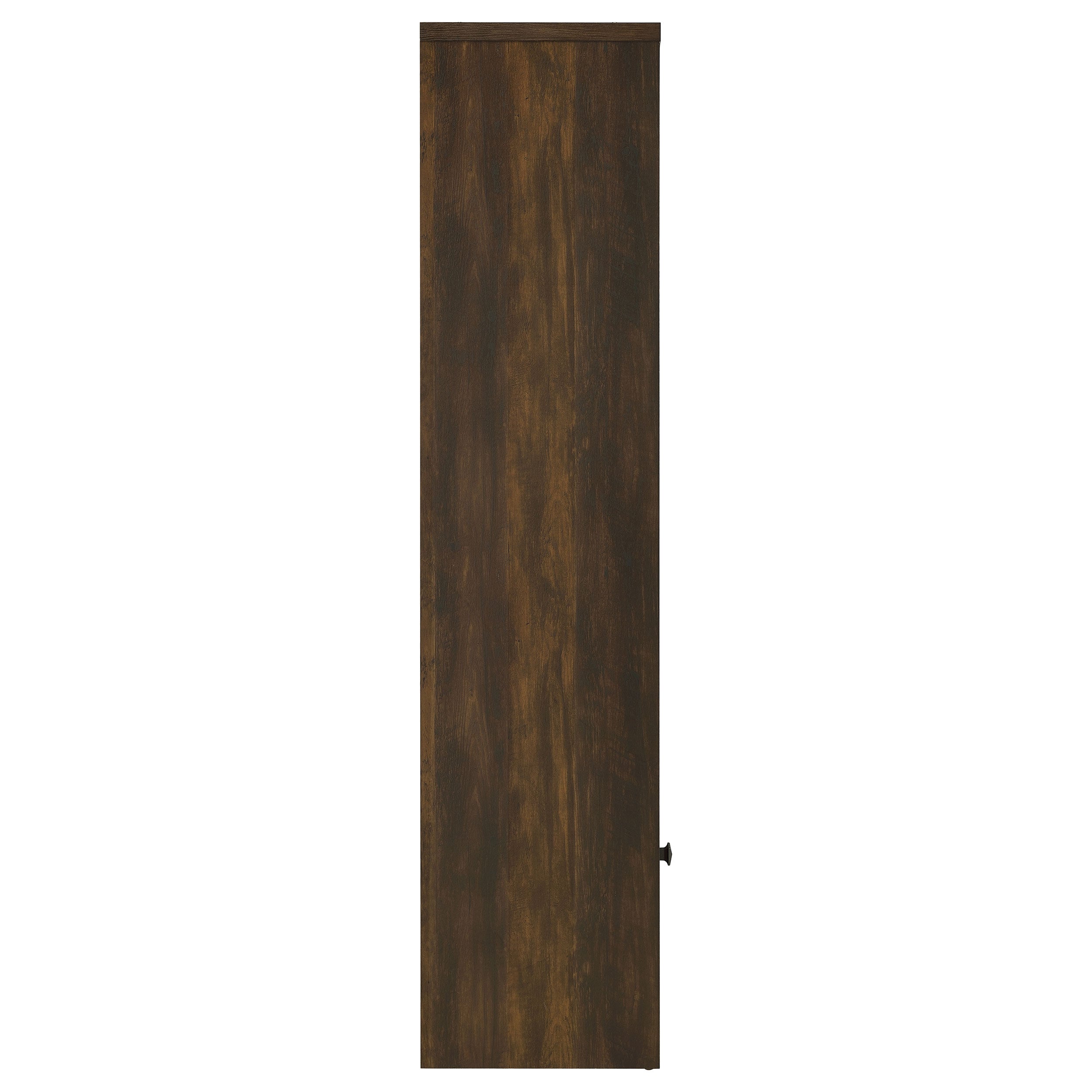 Laughlin 4-shelf Engineered Wood Media Tower Dark Pine — view 10