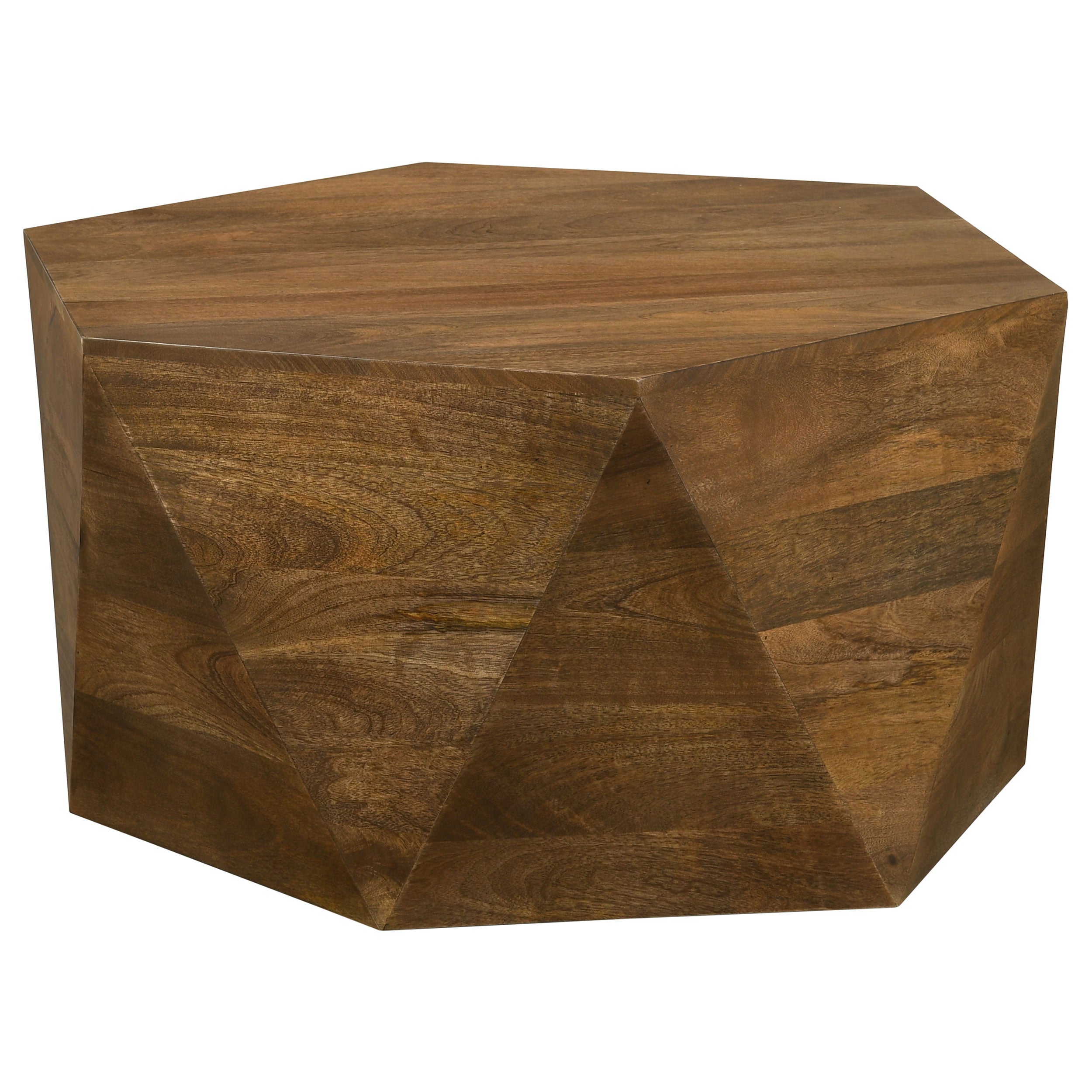 Zalika 2-piece Solid Wood Coffee and End Table Set Natural — view 6