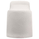 Peoria - Velvet Upholstered Accent Bench - Ivory