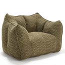 Comfortable Chenille Sofa Chairs With Highly Resilient Foam For Living Rooms And Bedrooms