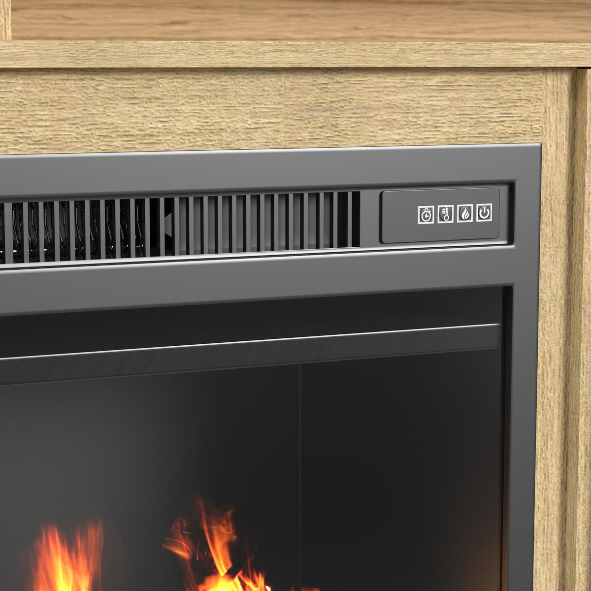Ridgemont TV Console in Black by Elements International, view 22