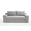 Convertible Loveseat Sofa Bed With Memory Foam & Steel Frame