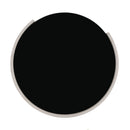 Italian Retro Double Storage Round Side Table - Gray Brown