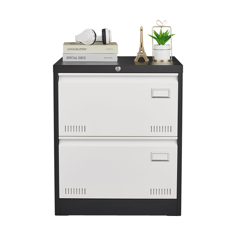 Filing Cabinet Lateral File Cabinet 3 Drawer, Locking Metal File Cabinets Three Drawer, Office Filing Cabinet With Lock Drawers For Home Office