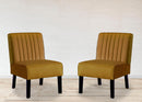 Reese - Mid-Century Modern Accent Chairs With Minimalist Design (Set of 2)