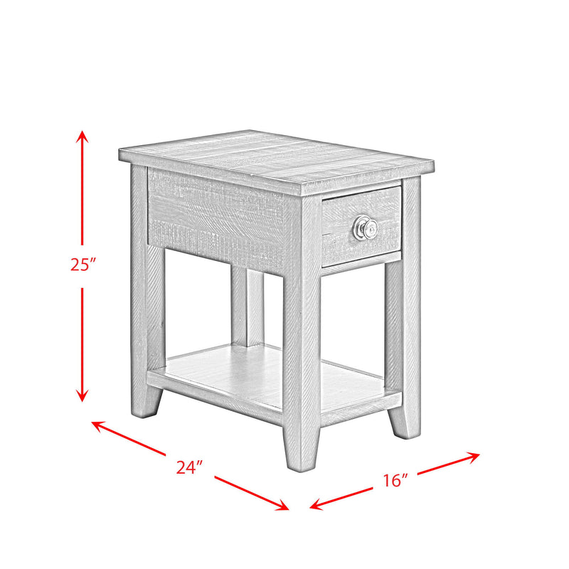 Kendyl - Occasional Chairside Table With Power - Espresso