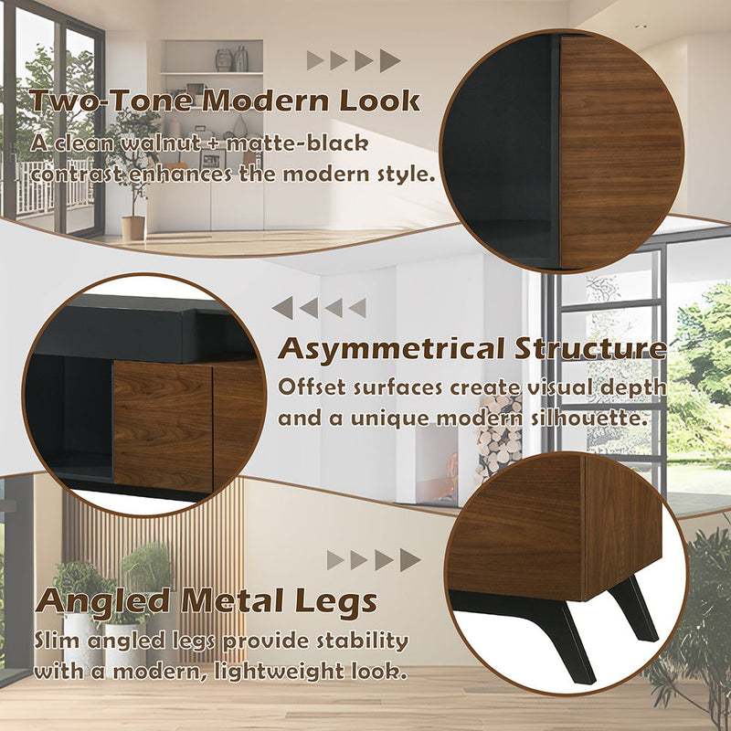 Destin - Server - Walnut