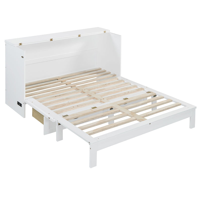 Murphy Bed With Large Drawers