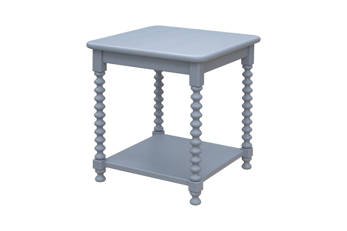 Robin Square End Table (Blue)