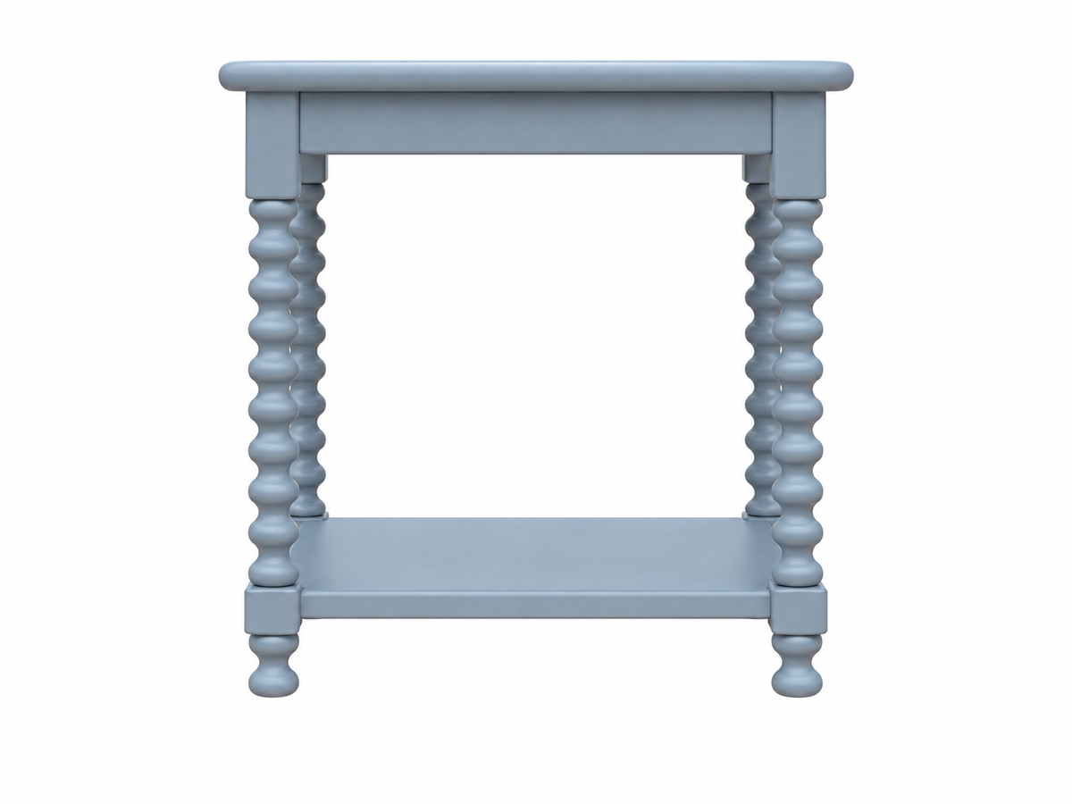Robin Square End Table (Blue)