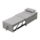 Versatile Folding Ottoman Sofa Bed Multifunctional Space Saver