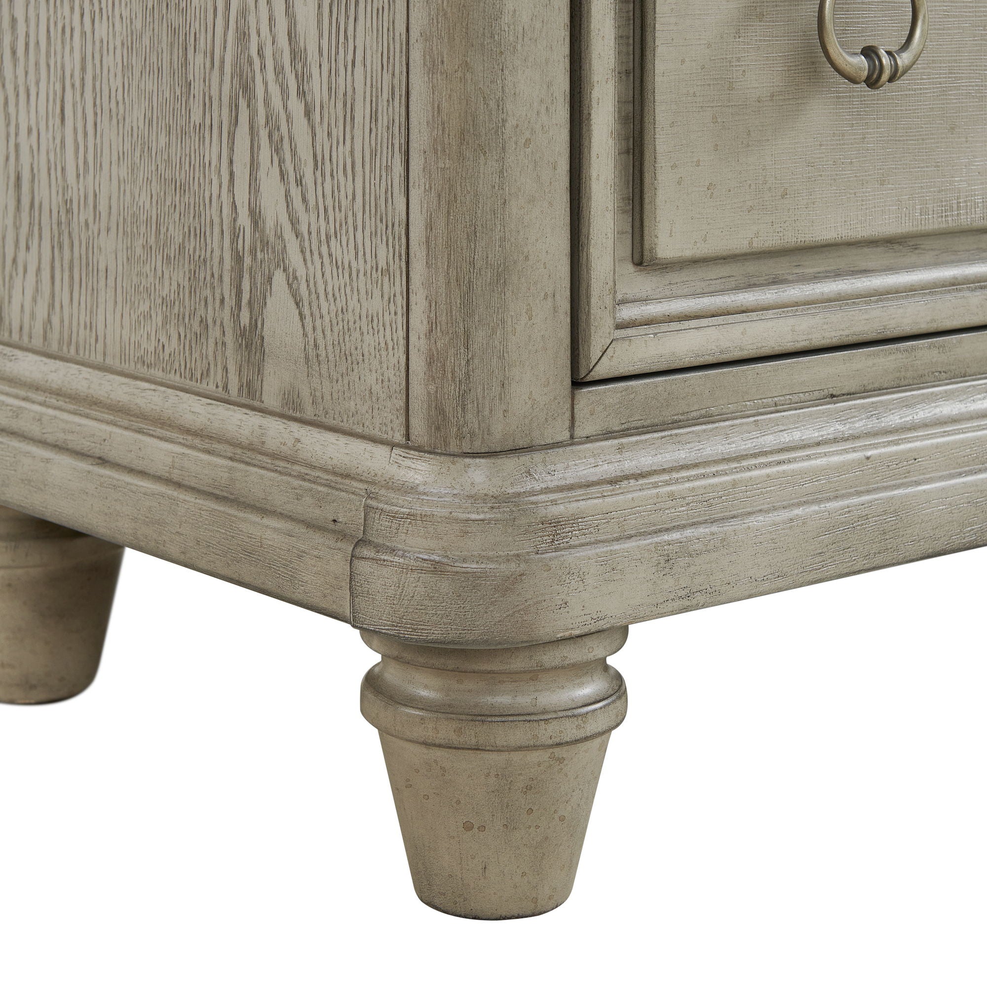 Whit-Ash - 5-Drawer Chest - Light Gray - Atlantic Fine Furniture Melbourne FL