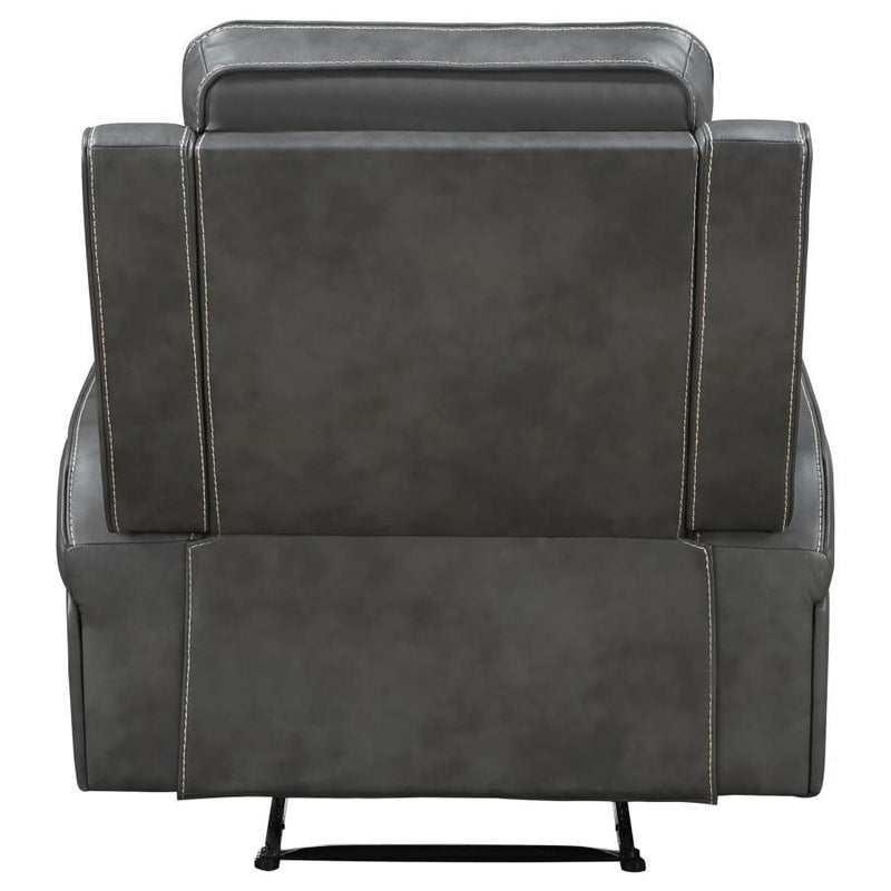 Raelynn - Upholstered Track Arm Recliner