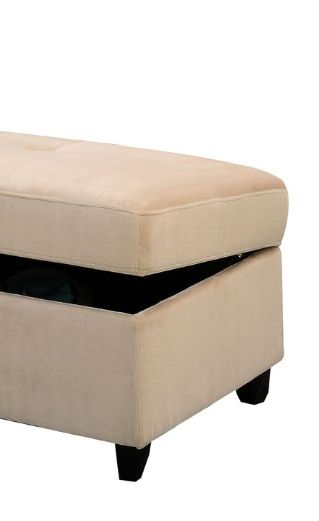 Belville - Elegant Ottoman With Storage