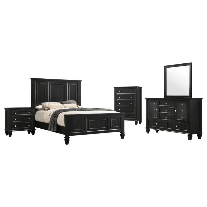 Sandy Beach - Panel Bed Bedroom Set
