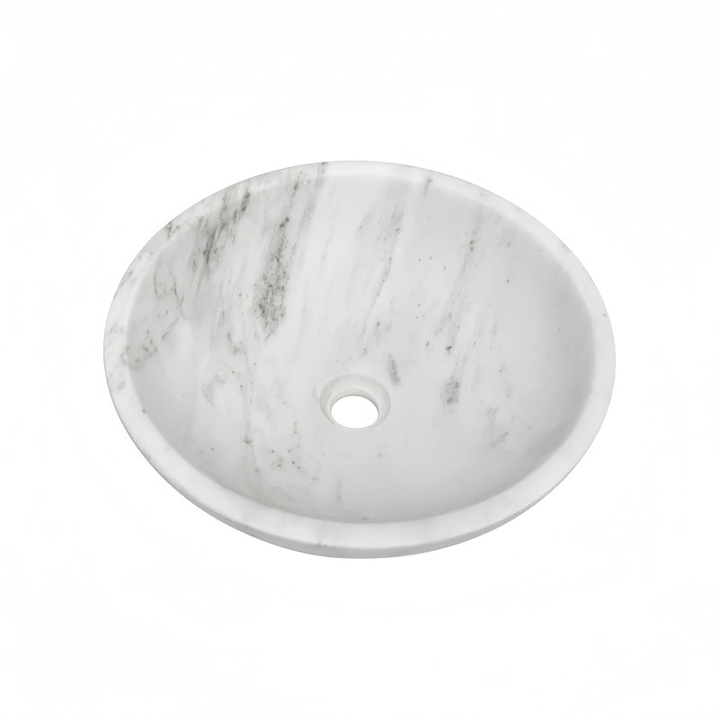 Bathroom Vessel Sink, Circular Design