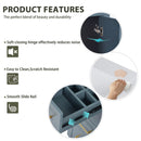 Ceramic Sink Combo, Freestanding Vanity Set With 3 Drawers & Soft Closing Doors