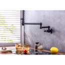 Modern Design Pot Filler Faucet Wall Mount Kitchen Sink Faucet Folding Stretchable