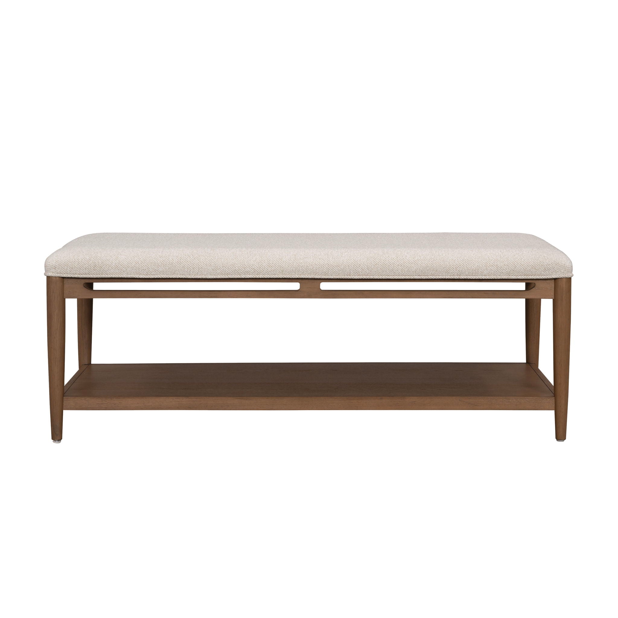 Verona - Rectangular Coffee Table - Beige / Dark Brown