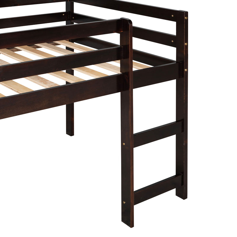 Loft Bed With Slide, Multifunctional Design