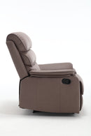 Modern Soft, Manual Recliner Chair - Brown