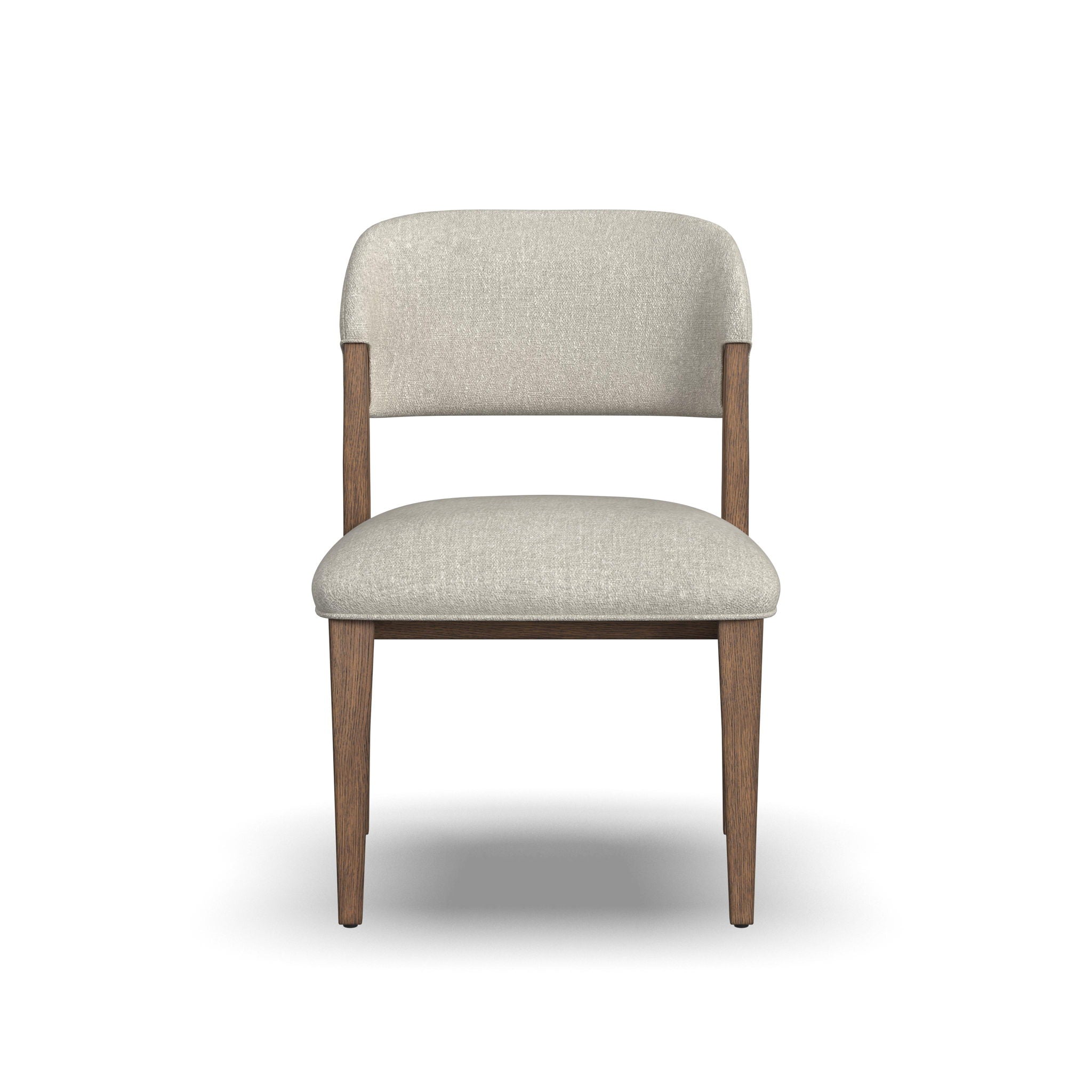 Lyra - Upholstered Barrel Chairs (Set of 2) - Pearl Silver