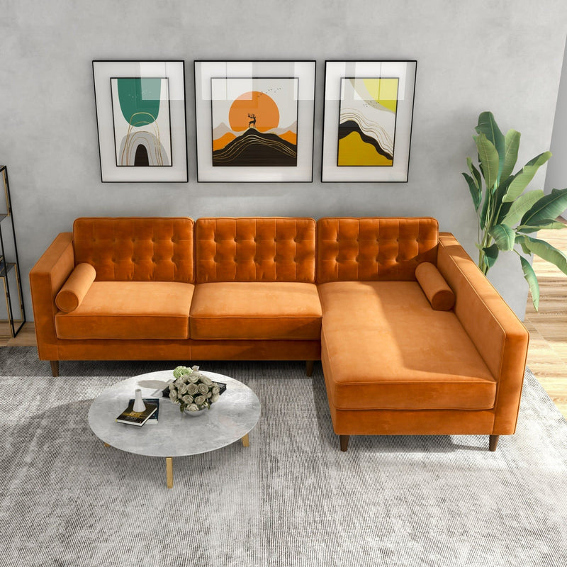 Christian - Mid-Century Modern Design Sectional Sofa
